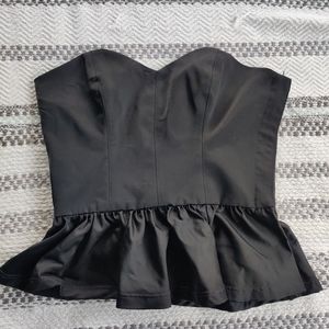 VINTAGE Black Corset top